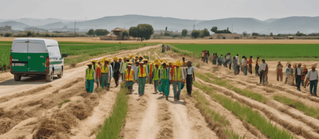 Autorità spagnole smantellano rete di sfruttamento di 300 migranti nei campi