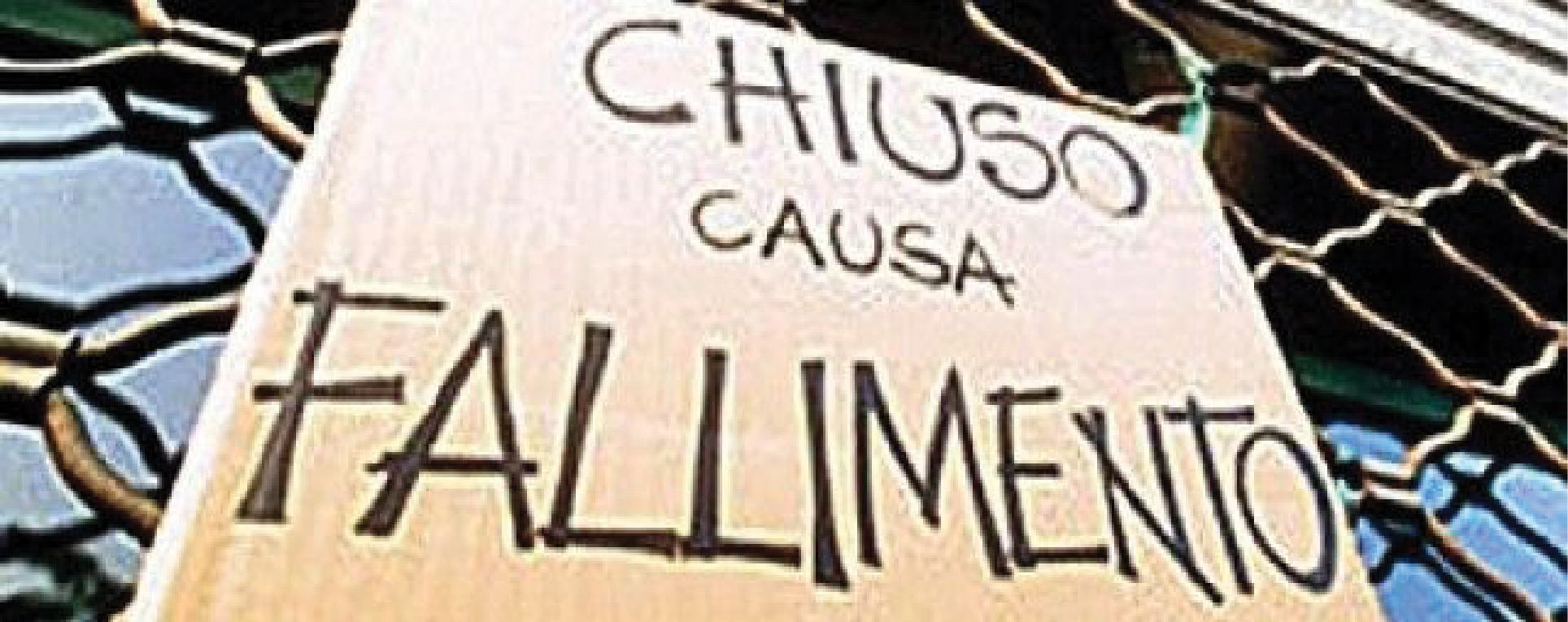 Crisi:  11.000 imprese fallite da inizio anno