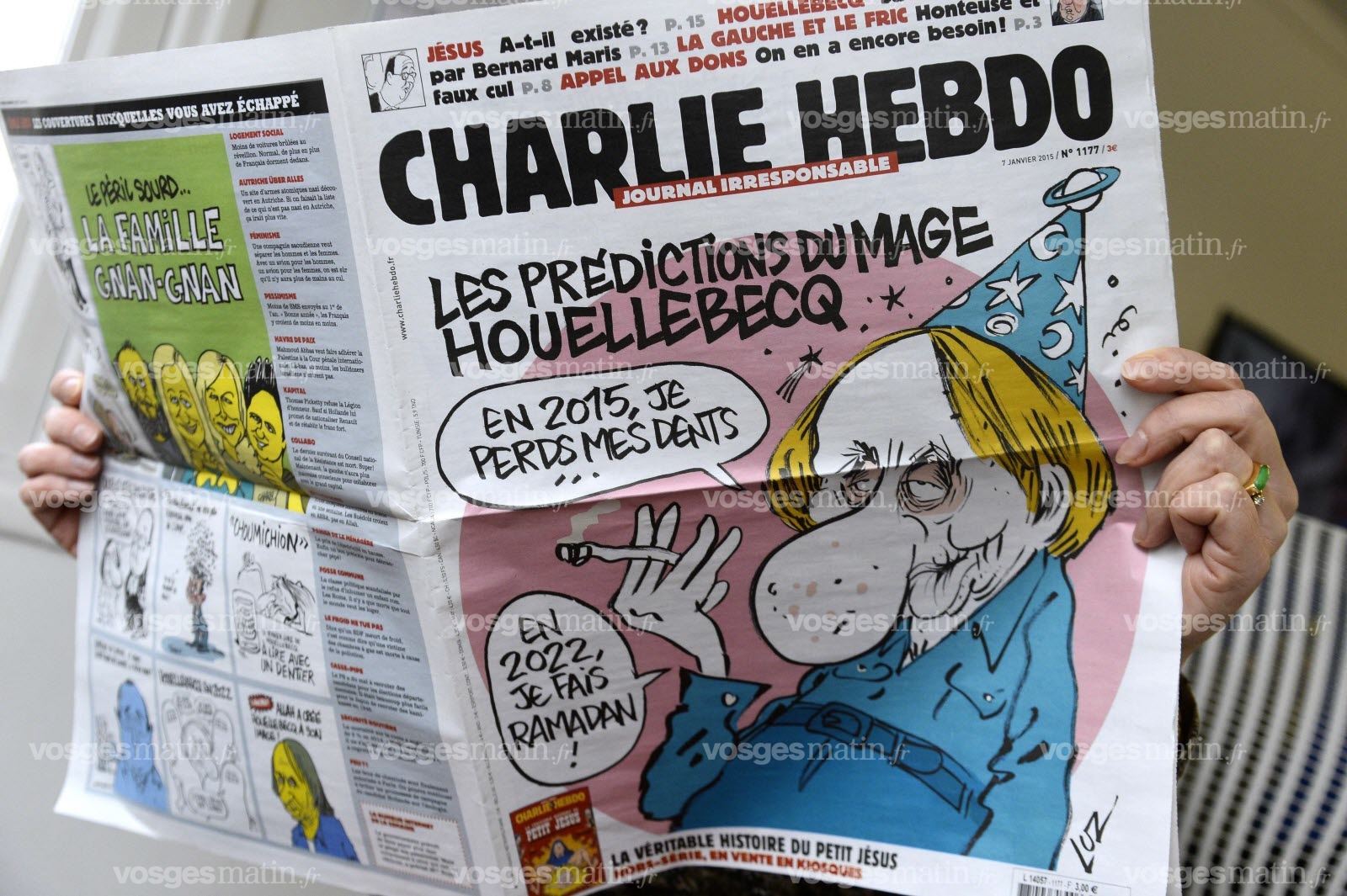 Charlie Hebdo: i libri di Houellebecq e Maris i più venduti nelle ultime 24 ore