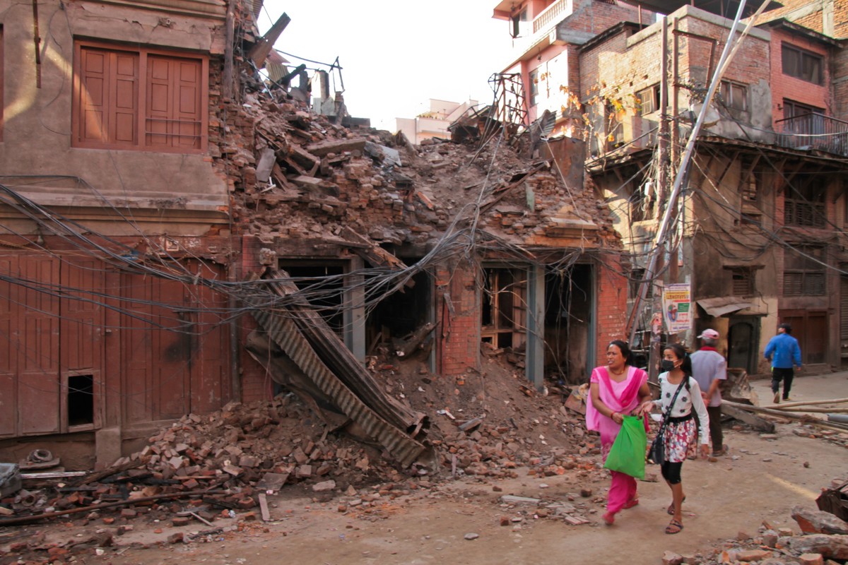 Nuovo terremoto in Nepal, le foto