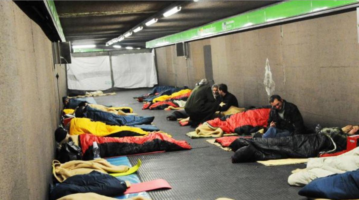 Povertà, in Italia aumentano le persone senza fissa dimora