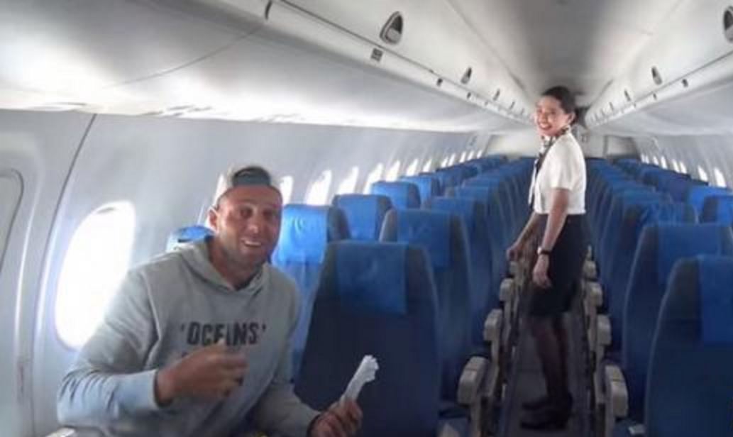 Blogger da biglietto in economy a jet privato