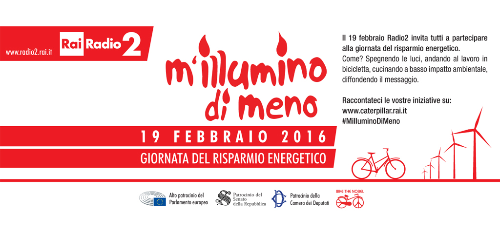 M’illumino di Meno 2016: anche quest’anno la Croce Rossa aderisce all’iniziativa