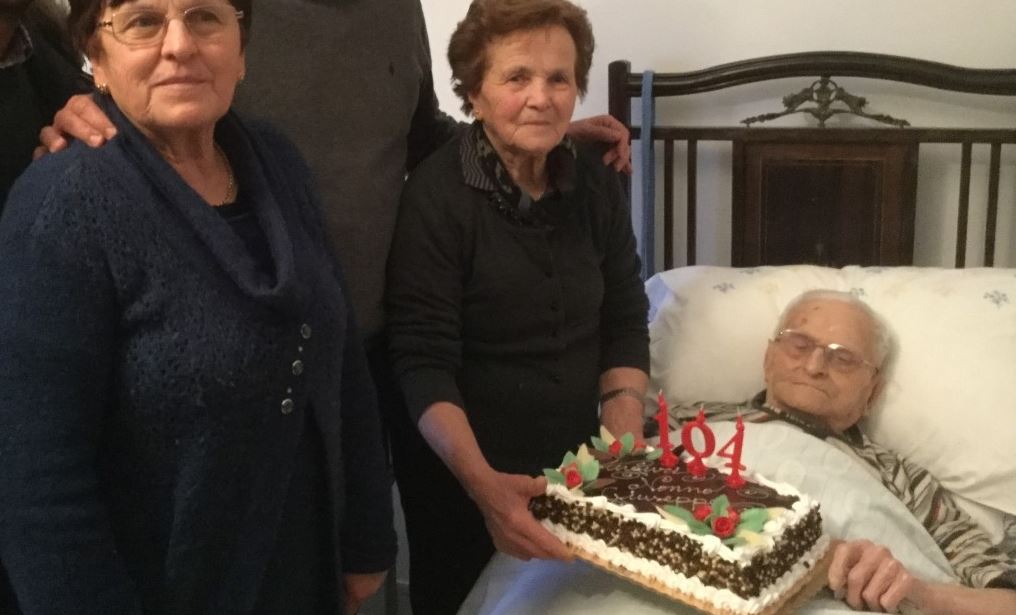 Centenari: 104 anni per il nonno di Fossacesia