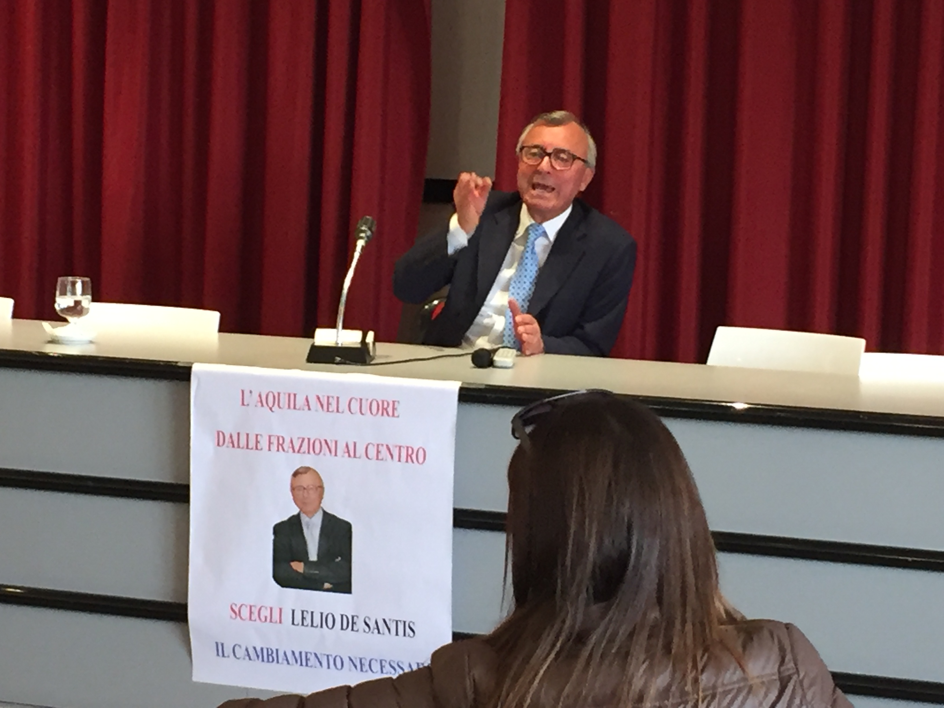 Lelio De Santis: “Le mie PROPOSTE per L’Aquila”