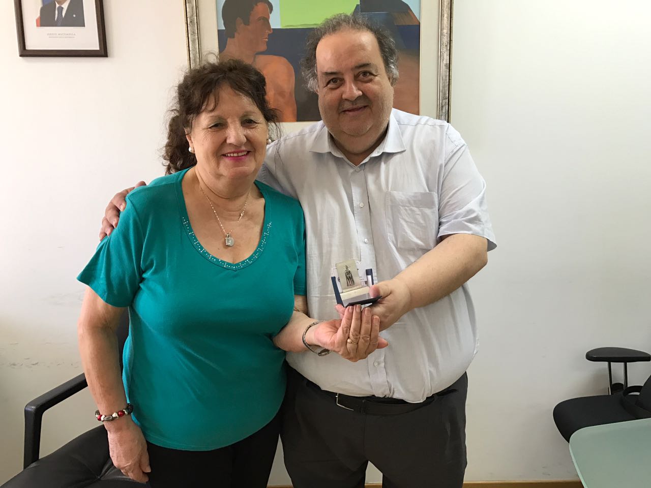 Ana Caffarelli  premiata con “Guerriero di Capestrano”