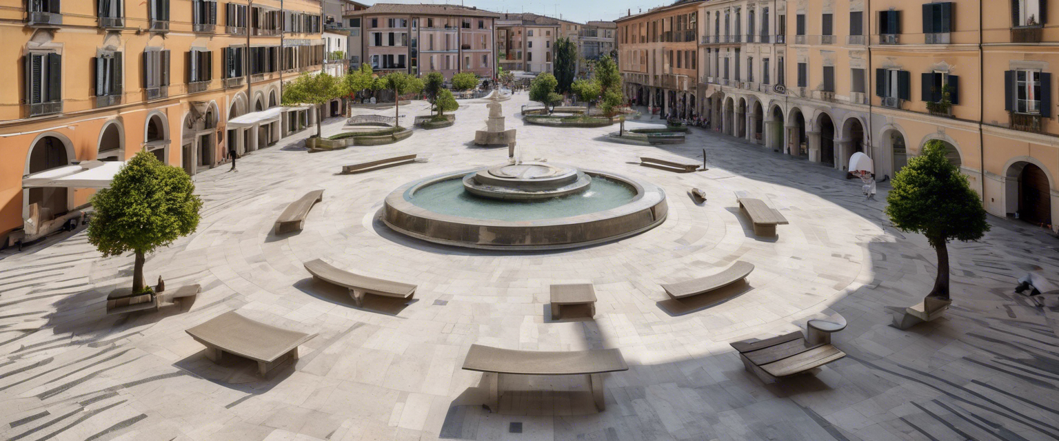 Piazza Diaz a Montesilvano si rinnova in un nuovo spazio pedonale inclusivo