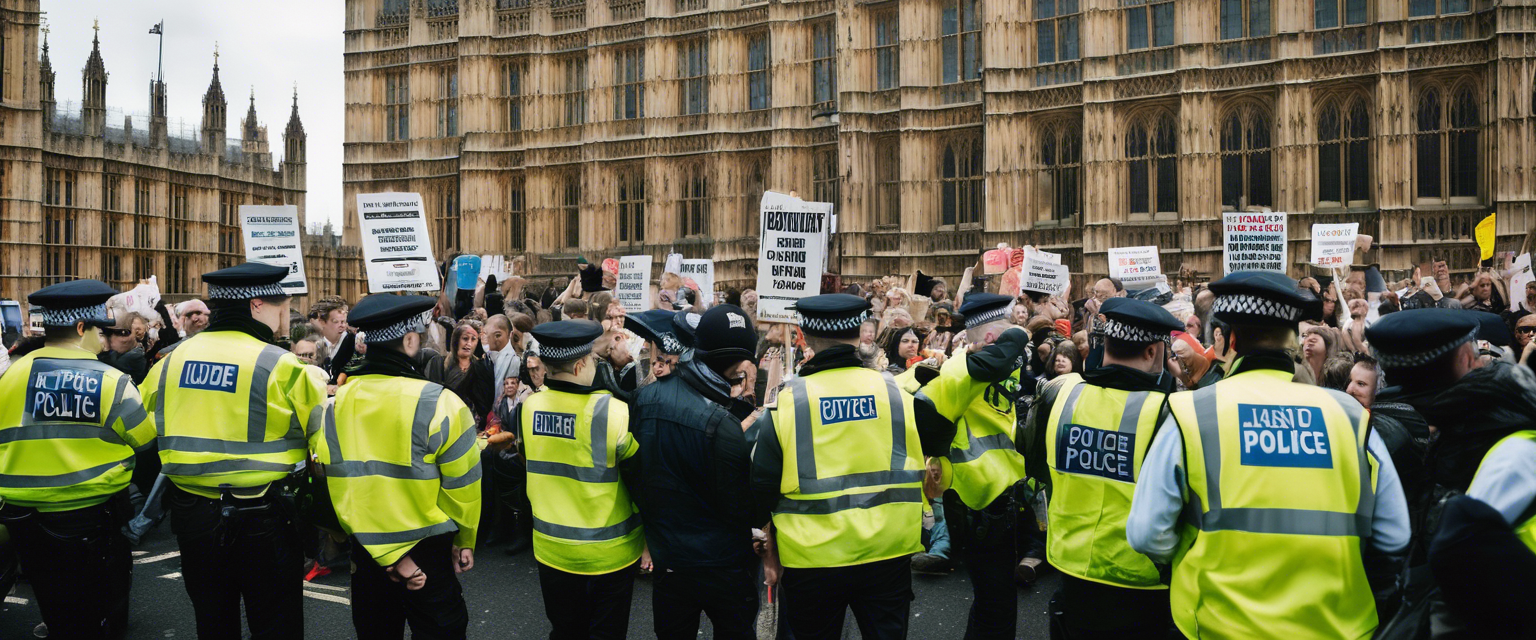 A Londra corteo filopalestinese, la polizia effettua arresti su larga scala