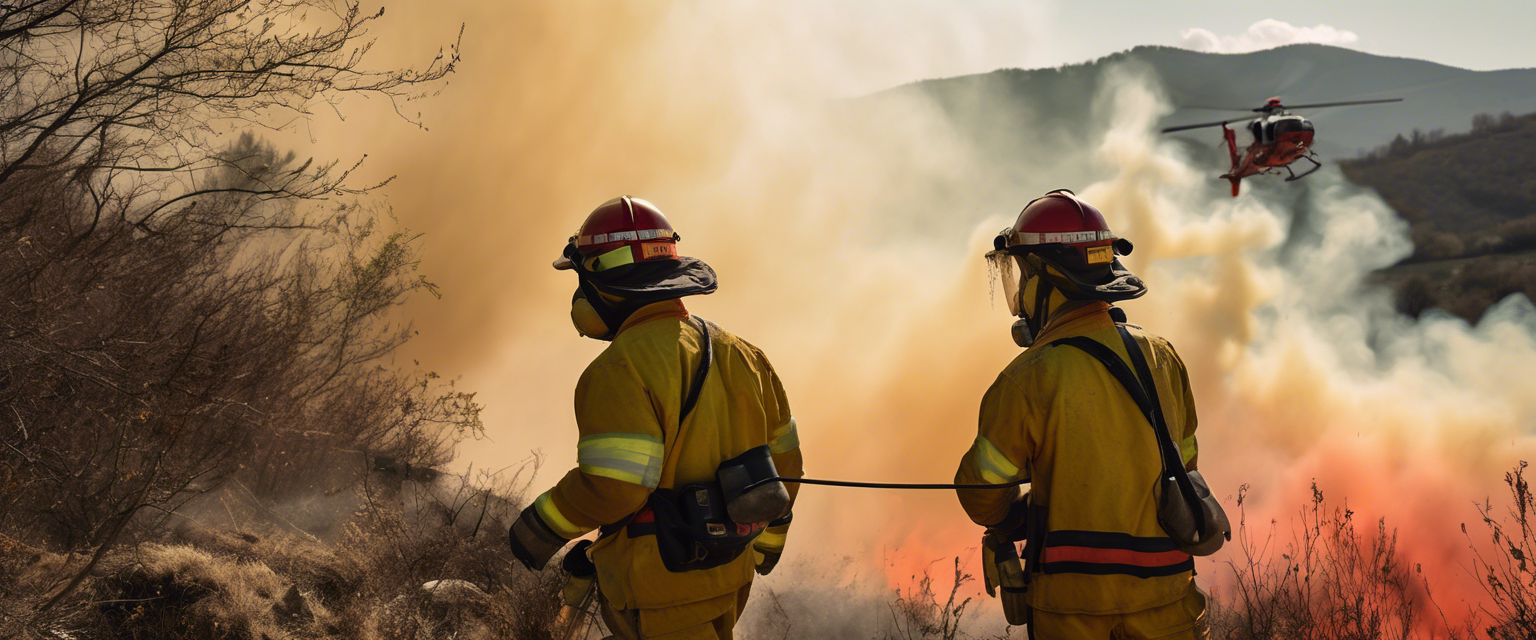 Biondi riconosce l’impegno di Vigili del Fuoco, Protezione Civile e volontari negli interventi antincendio
