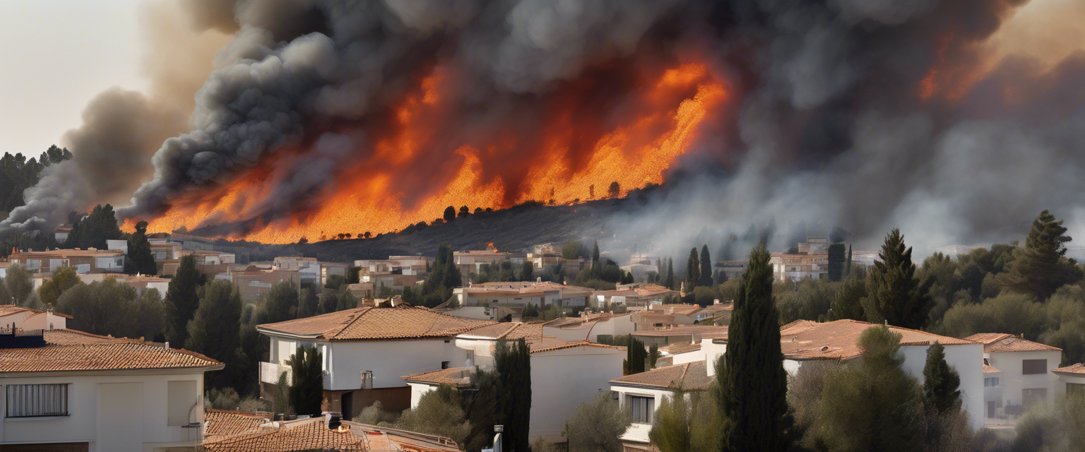 Incendi in Spagna: un ferito grave a Madrid e oltre mille evacuati a Tarifa