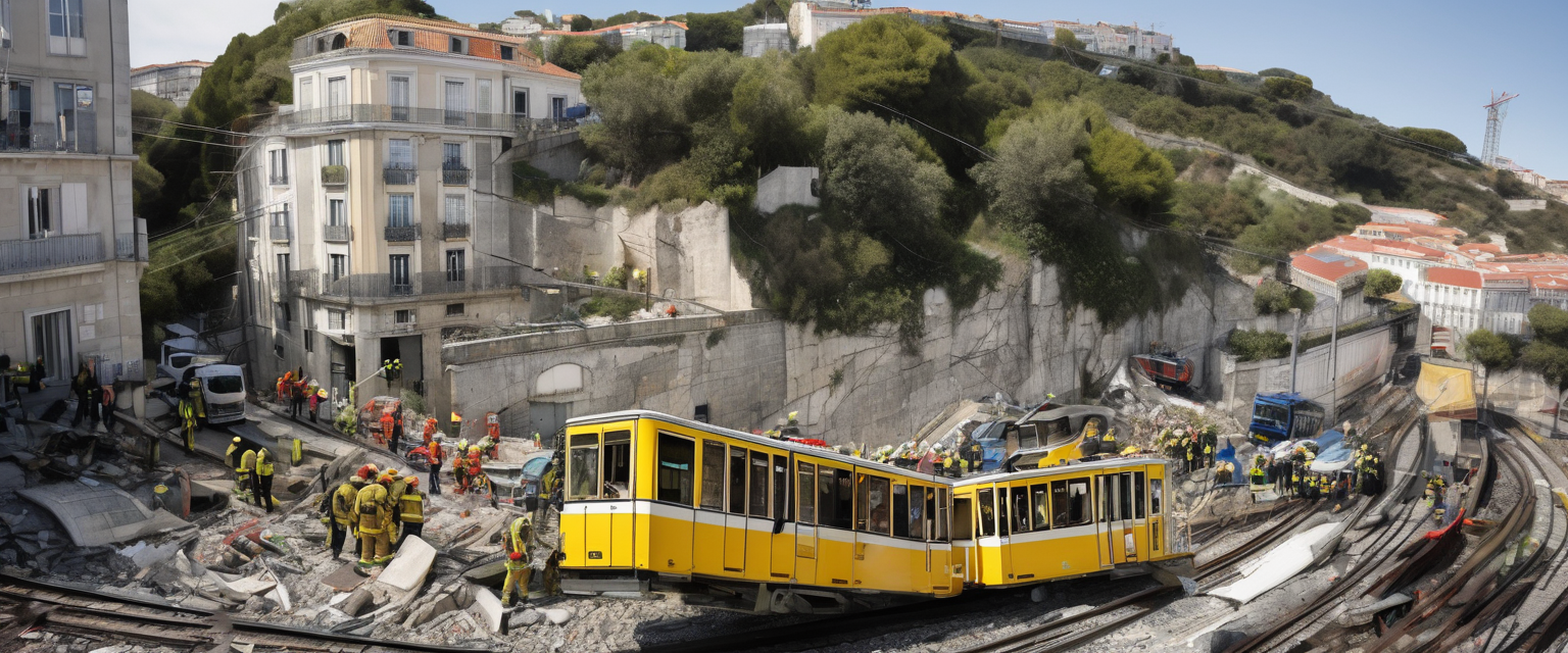 Deragliamento della funicolare a Lisbona: 15 morti e 20 feriti