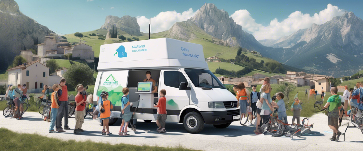 Educare alla sostenibilità in quota: ARPA Abruzzo presenta il laboratorio mobile al Gran Sasso Bike Day