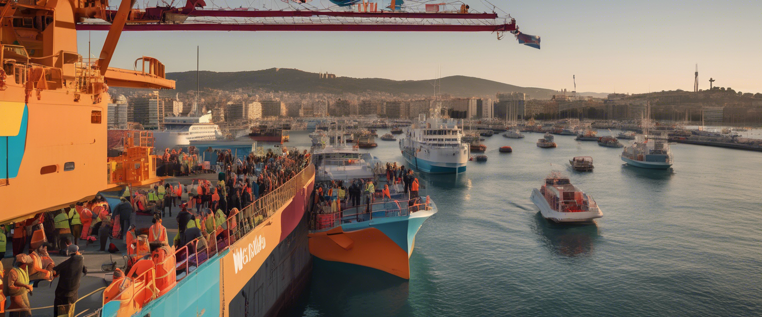 Global Sumud Flotilla riparte da Barcellona con destinazione Gaza