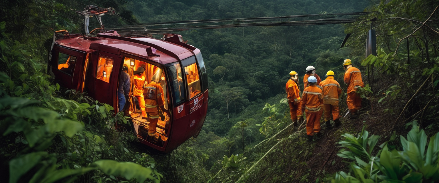 Sette monaci buddisti muoiono nel crollo di una funivia in Sri Lanka