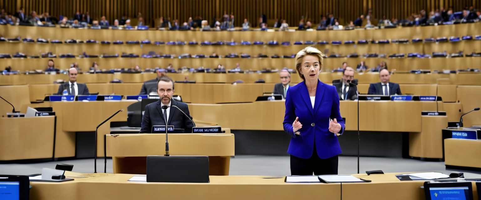 Von der Leyen esorta a sospendere parzialmente l’intesa tra UE e Israele