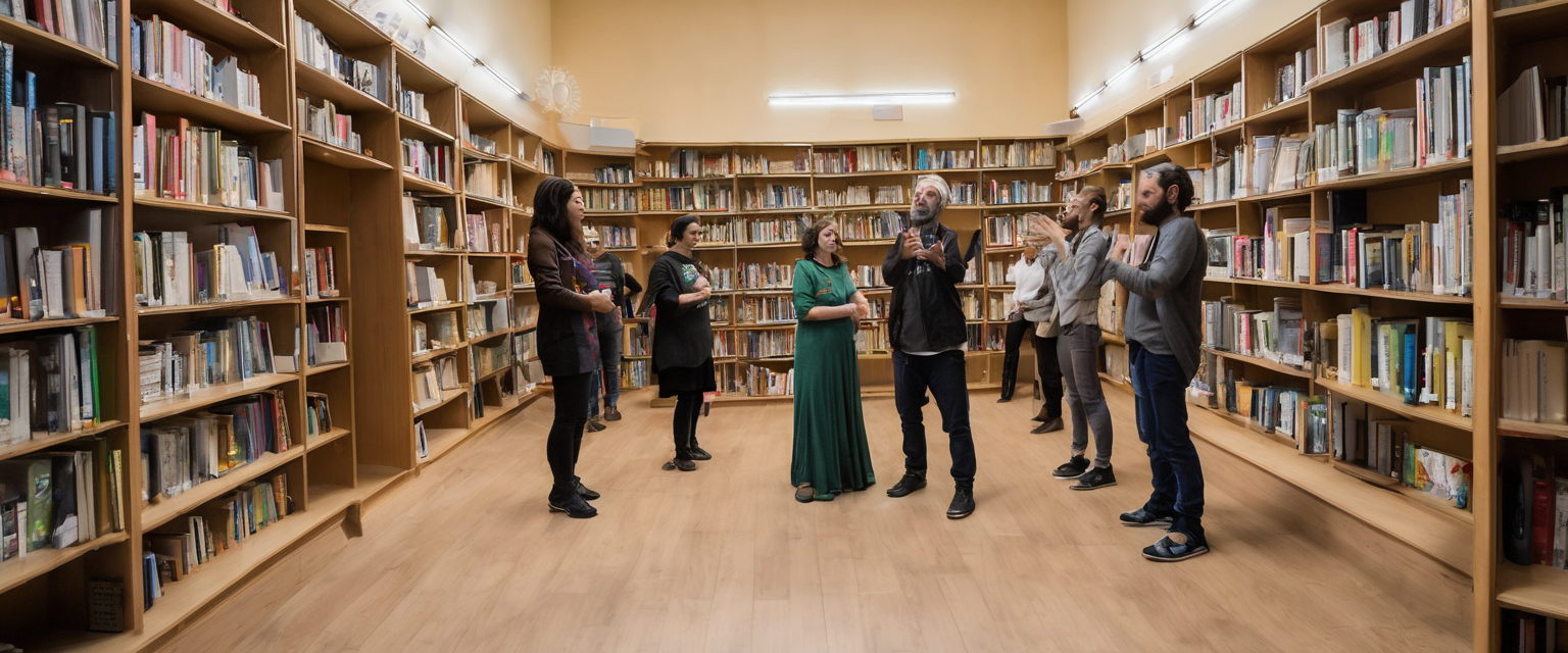 Bibliotec’umana: performance, arti visive e letteratura in una libera reinterpretazione di Fahrenheit 451