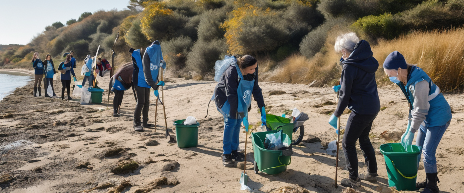 Giornata di inclusione e pulizia alla Riserva di Borsacchio: l’impegno congiunto del Centro Diurno di Giulianova e dell’ASL 4
