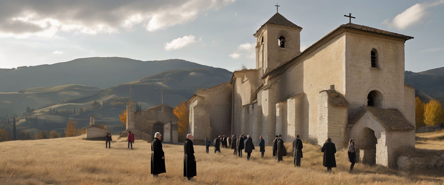 Ieri ad Amatrice inaugurata l’area monumentale restaurata della chiesa di San Fortunato alla Pinaco Arafranca