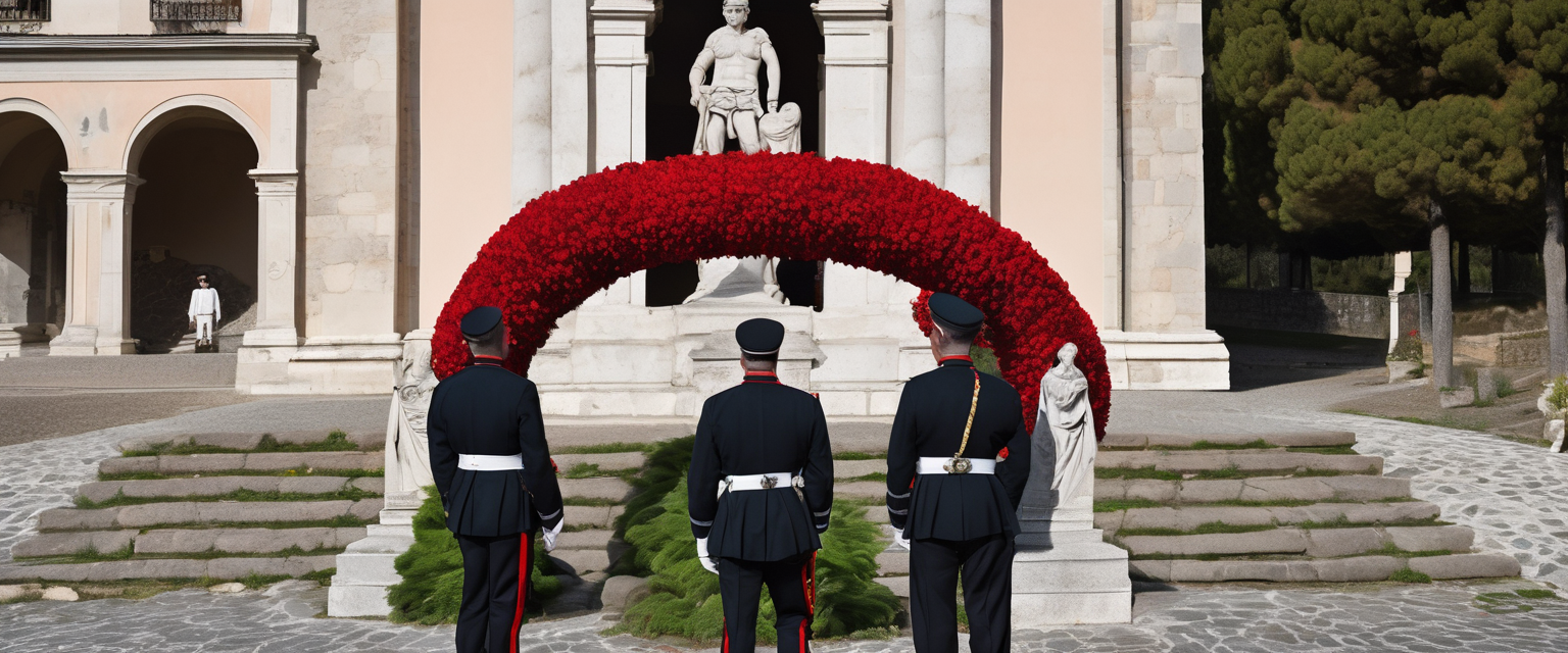 Montesilvano, al Monumento dei Forestali la cerimonia di omaggio ai Caduti