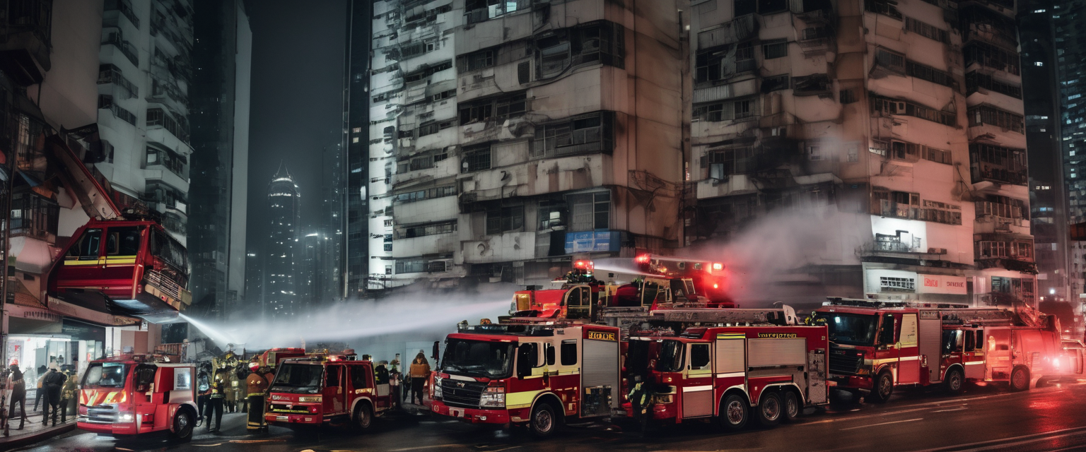 Hong Kong: incendio nei grattacieli, 94 vittime confermate
