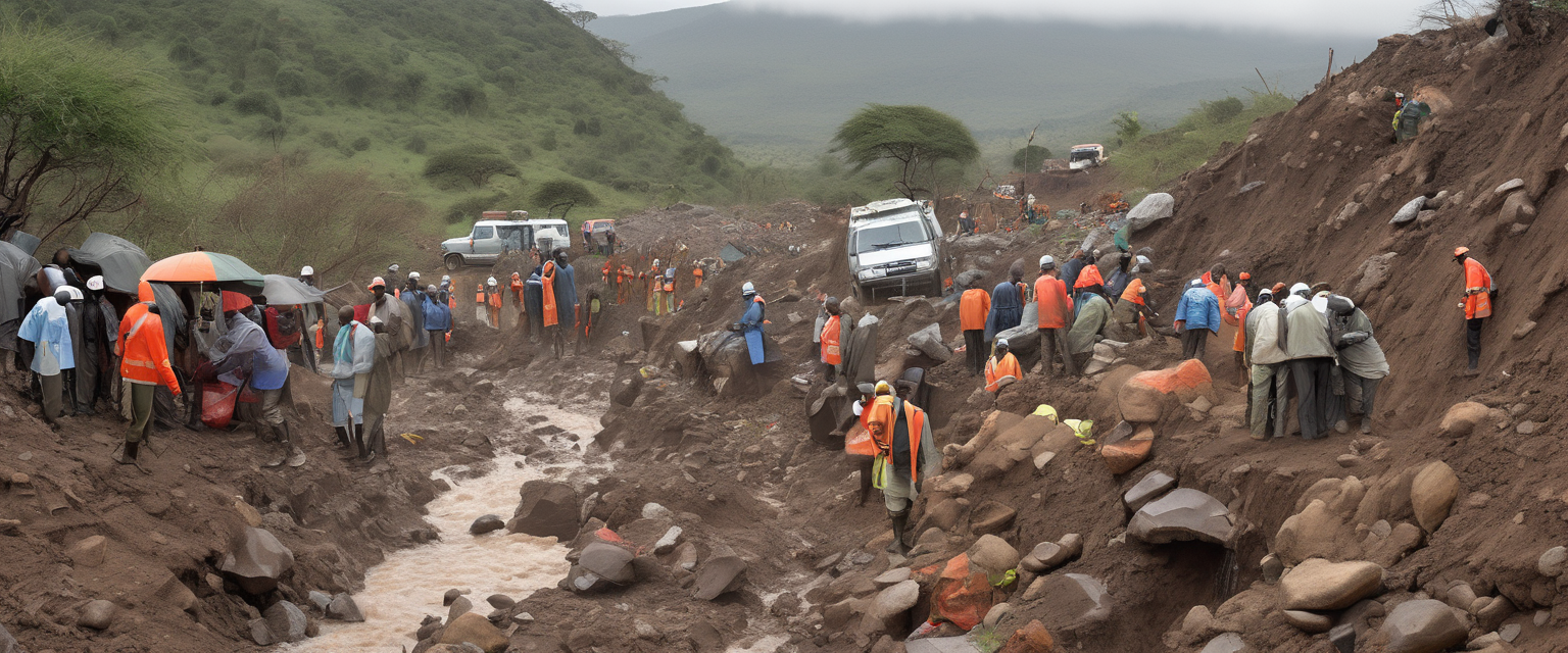 Smottamento nella Rift Valley del Kenya: 26 decessi e decine di dispersi