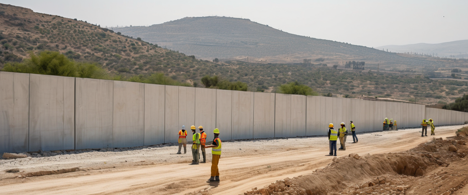 Tel Aviv annuncia azioni contro i coloni oltre la “linea rossa”; Israele edifica un muro lungo la Linea Blu con il Libano