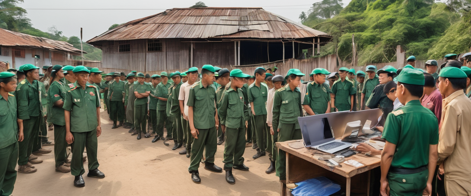 Vasta operazione in Myanmar contro le frodi digitali: oltre 1.600 stranieri arrestati