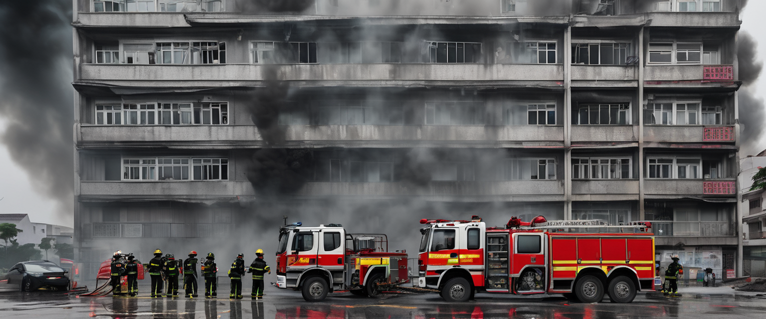 Almeno dodici persone muoiono in un incendio in un edificio nel sud della Cina