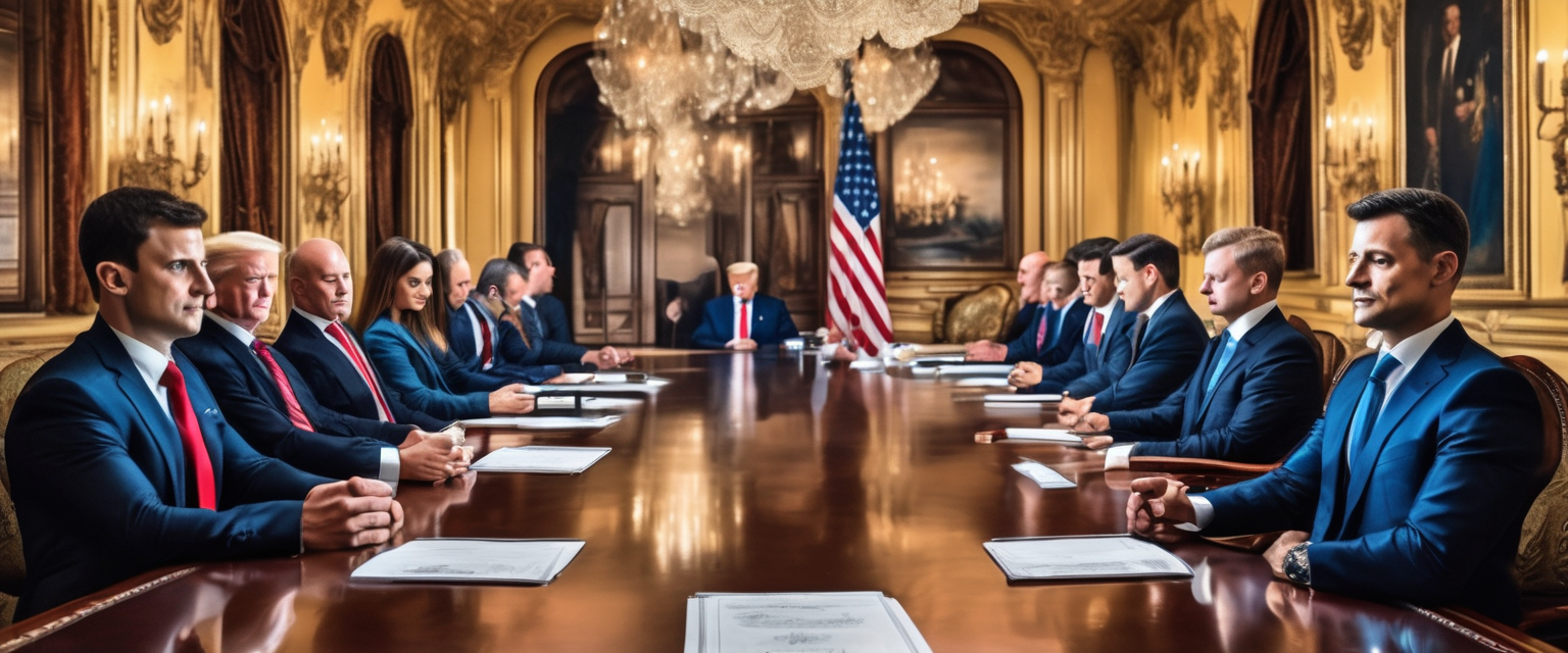 Domenica 28 dicembre a Mar-a-Lago Trump incontra Zelensky: “Le proposte ucraine restano nulle senza il mio via libera”