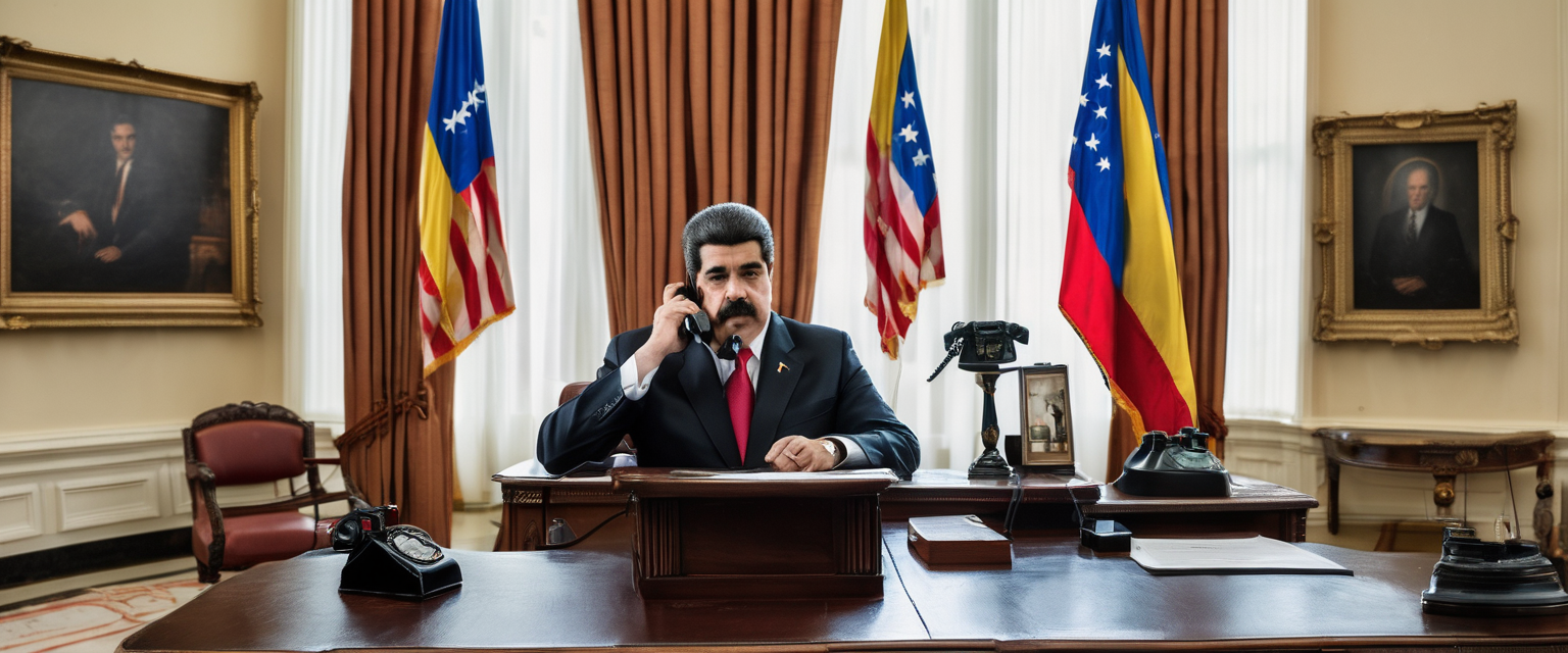 Maduro racconta di un colloquio garbato e cordiale con Trump nel pieno della crisi