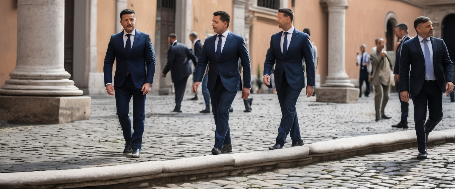 Secondo fonti giornalistiche, Trump impone a Zelensky pochi giorni per rispondere alla proposta di pace; a Roma il leader ucraino: “Confido in Meloni sui negoziati”