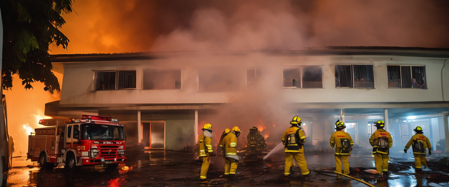 Sedici vittime nell’incendio di una casa di riposo in Indonesia