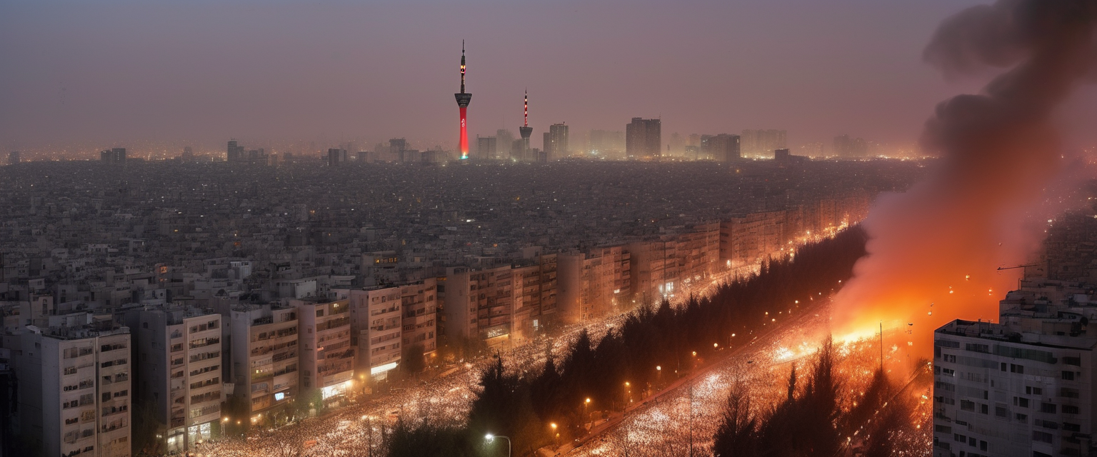 A Teheran manifestazioni di massa e un palazzo governativo in fiamme; Khamenei esorta Trump a concentrarsi sulle sfide interne degli Usa