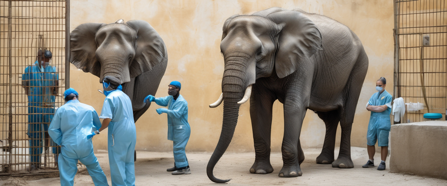 Baby, l’elefantessa simbolo dello zoo di Tunisi, muore all’età di 40 anni