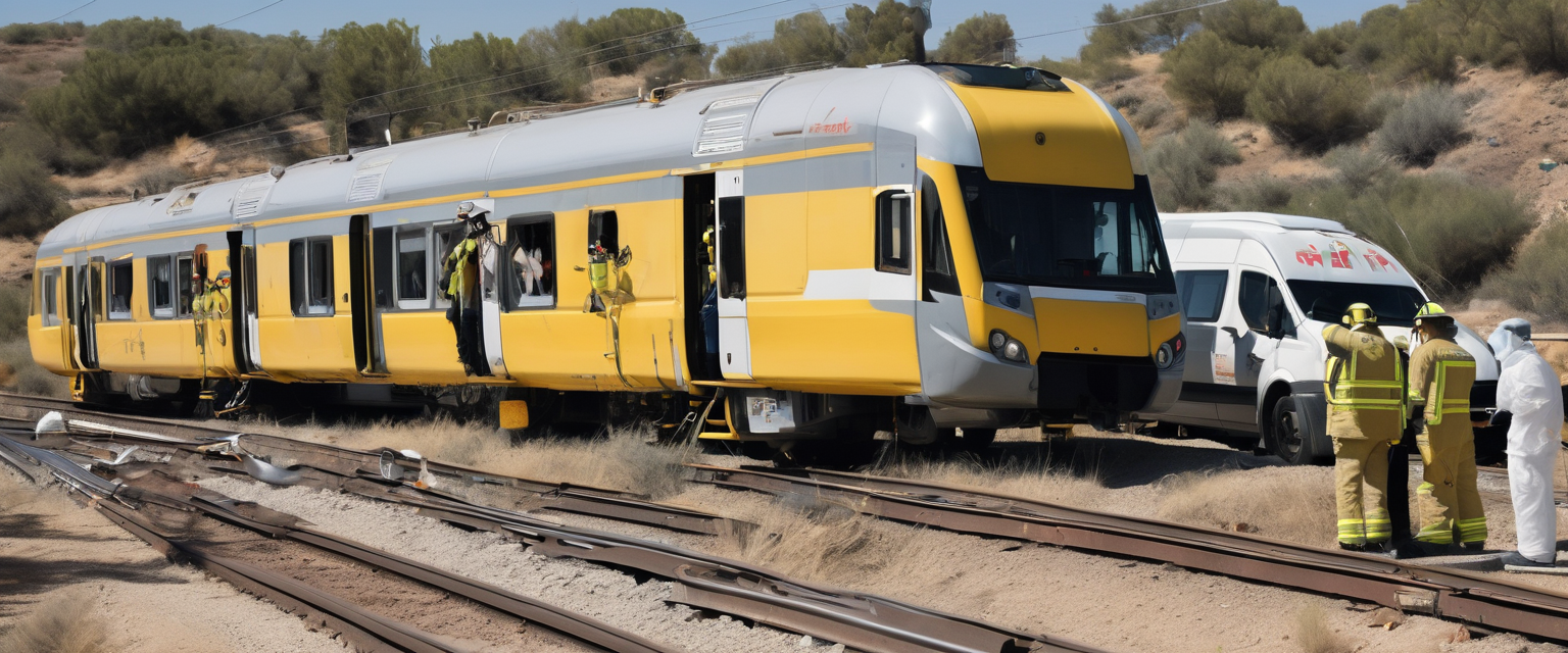 In Spagna un convoglio urta una gru sui binari: nuovo incidente ferroviario