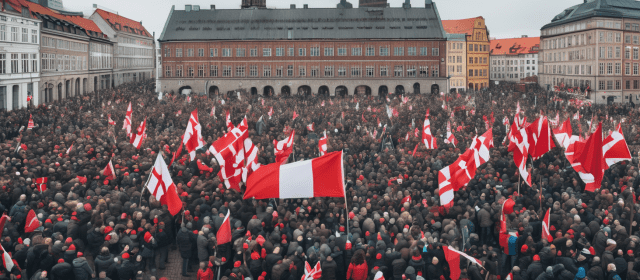 Oltre 15.000 manifestanti a Copenaghen contro Trump sulla Groenlandia