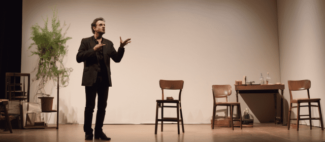 ‘Favole Insostenibili’ in scena al F’Art: la performance teatrale di Giorgio Cardinali