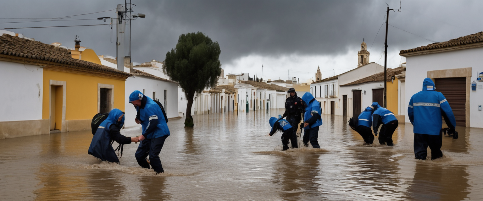 Maltempo in Andalusia: evacuate 900 persone e scuole chiuse