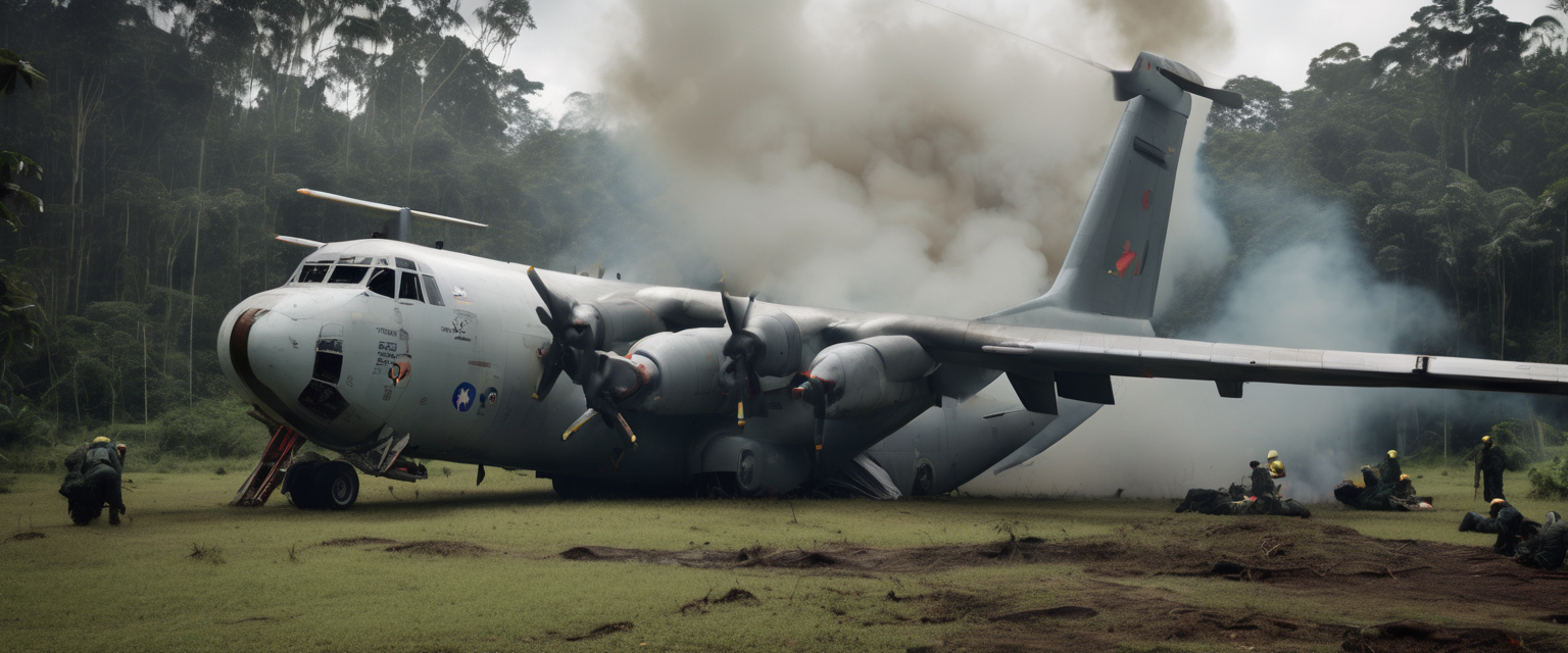 In Colombia un velivolo militare si schianta subito dopo il decollo