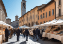 L’Aquila, riparte il mercato in Piazza Duomo