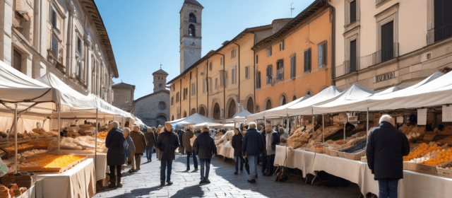 Riparte il mercato in Piazza Duomo a L’Aquila