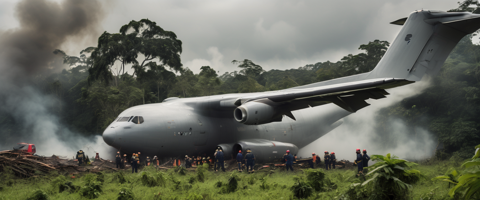 Schianto di un aereo militare in Colombia: oltre 60 morti e numerosi feriti