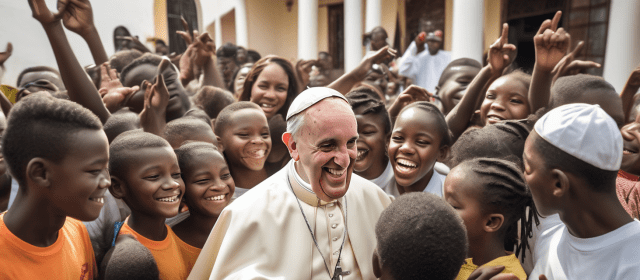 Papa in Angola: invito ai giovani a costruire un futuro di pace senza conflitti