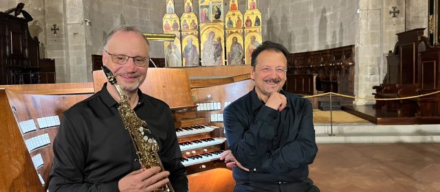 Immaginatio Coelestiniana: all’Abbazia di Santo Spirito al Morrone il concerto del SaxOrgan Duo