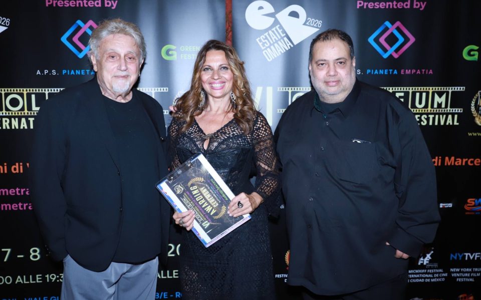 Coliseum International Film Festival: Andrea Roncato riceve il Premio alla carriera