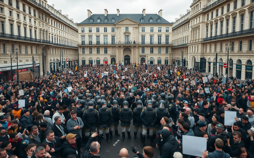 Francia, scontri a Parigi e irruzione al municipio di Marsiglia: oltre 160 fermi