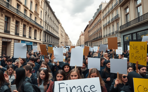 Francia, proteste studentesche: 450mila in piazza e lezioni sospese nei licei