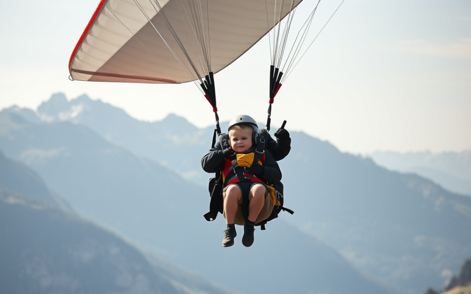 Incidente parapendio in Tirolo: padre e figlia di 4 anni precipitano e vengono trasportati in ospedale